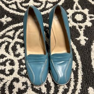 Bally Heeled Loafers NWOT